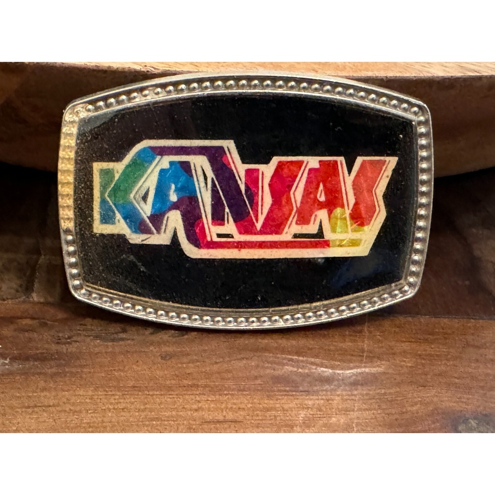 Vintage CPI 'Kansas' Prism Belt Buckle
